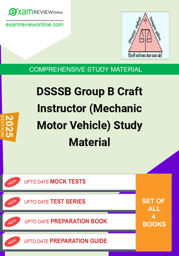 Additional image of DSSSB Group B Craft Instructor Mechanic Motor Vehicle Study Material
