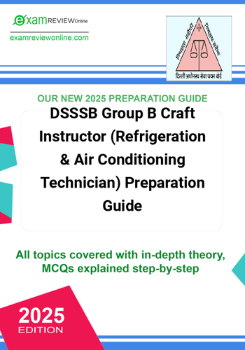 Additional image of DSSSB Group B Craft Instructor Refrigeration & Air Conditioning Technician Preparation Guide