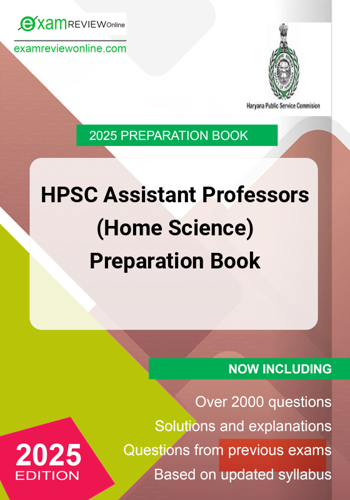 HPSC Assistant Professors Home Science Preparation Book