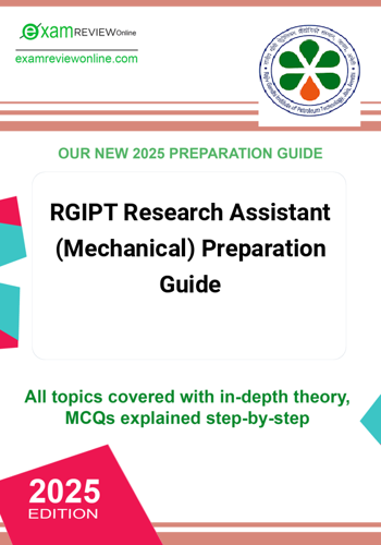 Additional image of RGIPT Research Assistant Mechanical Preparation Guide