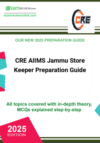 Additional image of CRE AIIMS Jammu Store Keeper Preparation Guide