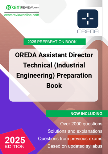 Additional image of OREDA Assistant Director Technical Industrial Engineering Preparation Book