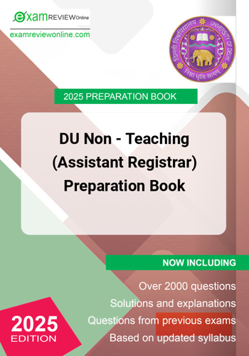 Additional image of DU Non Teaching Assistant Registrar Preparation Book