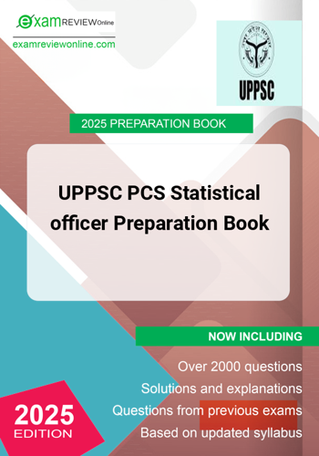 Additional image of UPPSC PCS Statistical officer Preparation Book