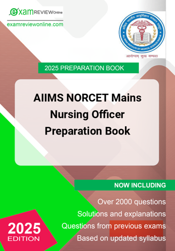 Additional image of AIIMS NORCET Mains Nursing Officer Preparation Book