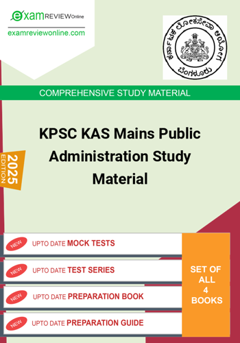 Additional image of KPSC KAS Mains Public Administration Study Material
