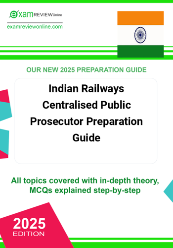 Additional image of Indian Railways Centralised Public Prosecutor Preparation Guide