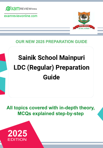 Additional image of Sainik School Mainpuri LDC Regular Preparation Guide