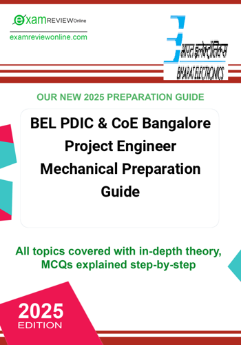 Additional image of BEL PDIC & CoE Bangalore Project Engineer Mechanical Preparation Guide
