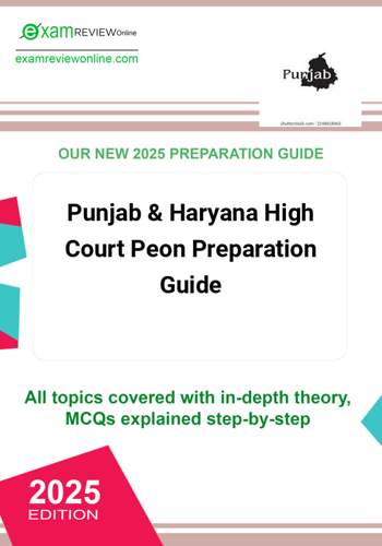 Additional image of Punjab & Haryana High Court Peon Preparation Guide