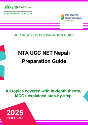 Additional image of NTA UGC NET Nepali Preparation Guide
