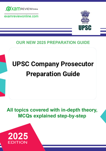 Additional image of UPSC Company Prosecutor Preparation Guide