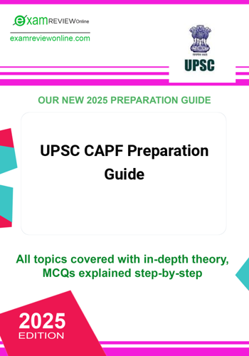 Additional image of UPSC CAPF Preparation Guide