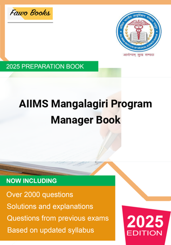 Additional image of AIIMS Mangalagiri Program Manager Preparation Book