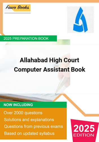 Additional image of Allahabad High Court Computer Assistant Preparation Book