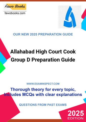 Additional image of Allahabad High Court Cook Group D Preparation Guide