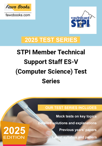 Additional image of STPI Member Technical Support Staff ESV Computer Science Test Series