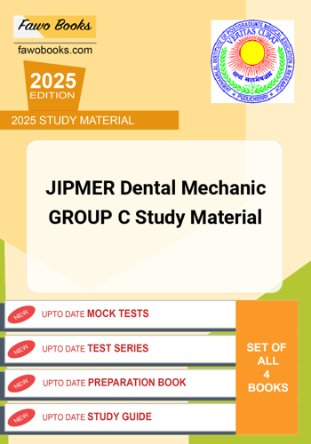 Additional image of JIPMER Dental Mechanic GROUP C Study Material