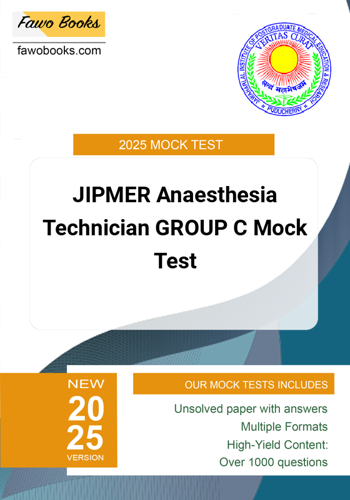 Additional image of JIPMER Anaesthesia Technician GROUP C Mock Test