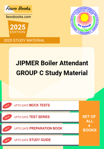 Additional image of JIPMER Boiler Attendant GROUP C Study Material
