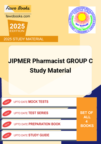 Additional image of JIPMER Pharmacist GROUP C Study Material