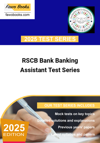 Additional image of RSCB Bank Banking Assistant Test Series