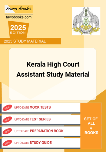 Additional image of Kerala High Court Assistant Study Material