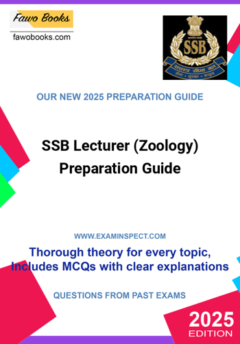 Additional image of SSB Lecturer Zoology Preparation Guide