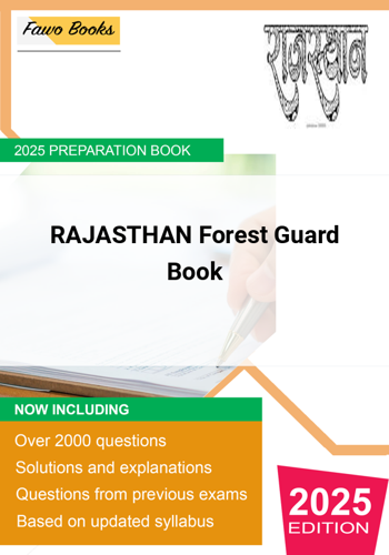 Additional image of RAJASTHAN Forest Guard Preparation Book