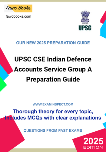 Additional image of UPSC CSE Indian Defence Accounts Service Group A Preparation Guide
