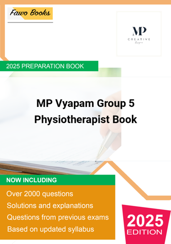 MP Vyapam Group 5 Physiotherapist Preparation Book