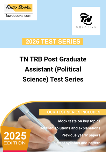 Additional image of TN TRB Post Graduate Assistant Political Science Test Series
