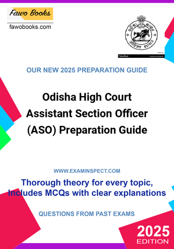Additional image of Odisha High Court Assistant Section Officer ASO Preparation Guide