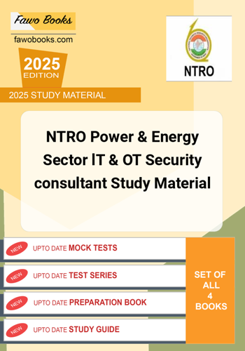 Additional image of NTRO Power & Energy Sector lT & OT Security consultant Study Material