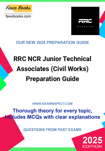 Additional image of RRC NCR Junior Technical Associates Civil Works Preparation Guide