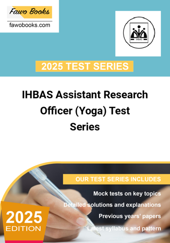 Additional image of IHBAS Assistant Research Officer Yoga Test Series