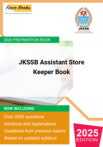 Additional image of JKSSB Assistant Store Keeper Preparation Book
