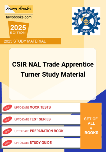 Additional image of CSIR NAL Trade Apprentice Turner Study Material