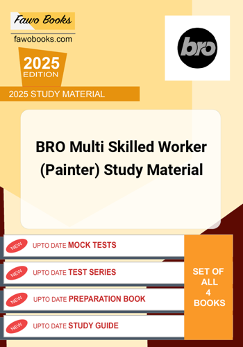 Additional image of BRO Multi Skilled Worker Painter Study Material