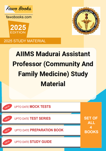 Additional image of AIIMS Madurai Assistant Professor Community And Family Medicine Study Material