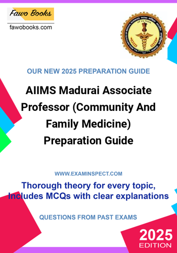 Additional image of AIIMS Madurai Associate Professor Community And Family Medicine Preparation Guide