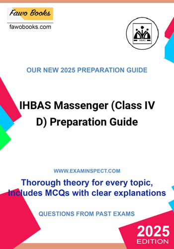 Additional image of IHBAS Massenger Class IV D Preparation Guide