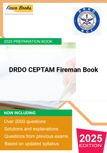 Additional image of DRDO CEPTAM Fireman Preparation Book