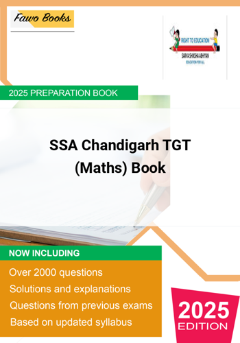 Additional image of SSA Chandigarh TGT Maths Preparation Book