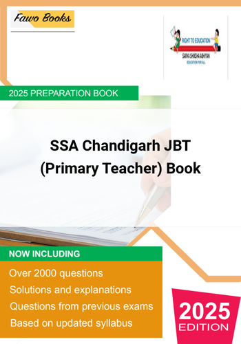 Additional image of SSA Chandigarh JBT Primary Teacher Preparation Book
