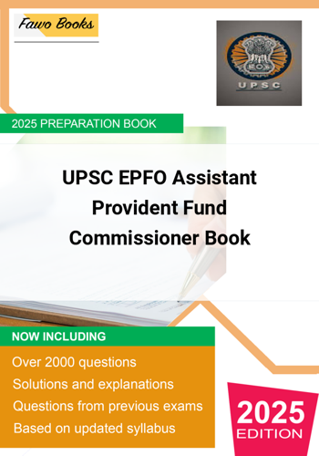 Additional image of UPSC EPFO Assistant Provident Fund Commissioner Preparation Book