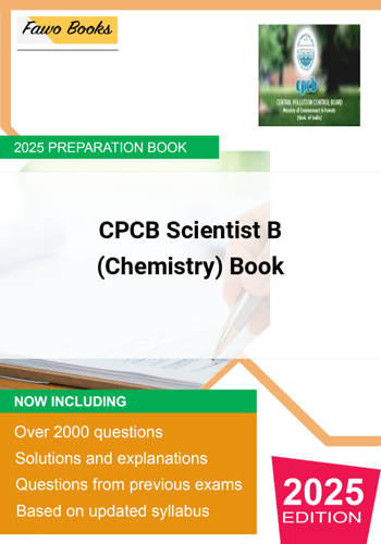 CPCB Scientist B Chemistry Preparation Book