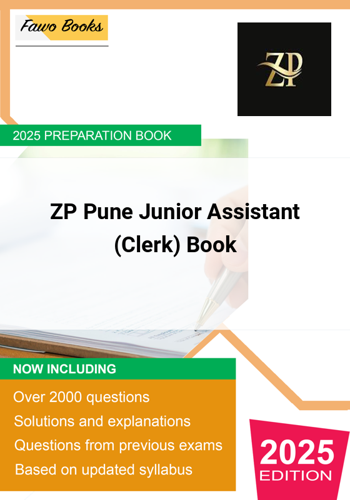 ZP Pune Junior Assistant Clerk Preparation Book
