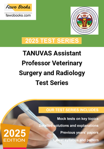 Additional image of TANUVAS Assistant Professor Veterinary Surgery and Radiology Test Series
