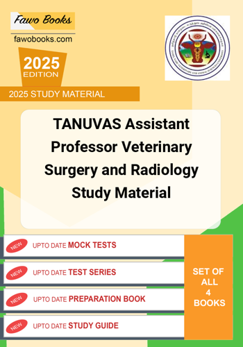 Additional image of TANUVAS Assistant Professor Veterinary Surgery and Radiology Study Material